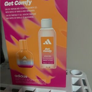 Adidas Get Comfy Shower Gel - Pink and Orange
